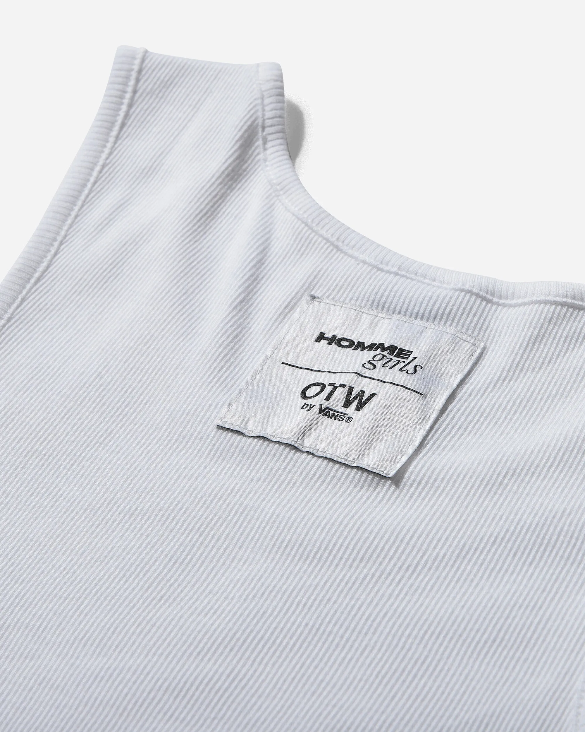 Women's HommeGirls Tank Top White