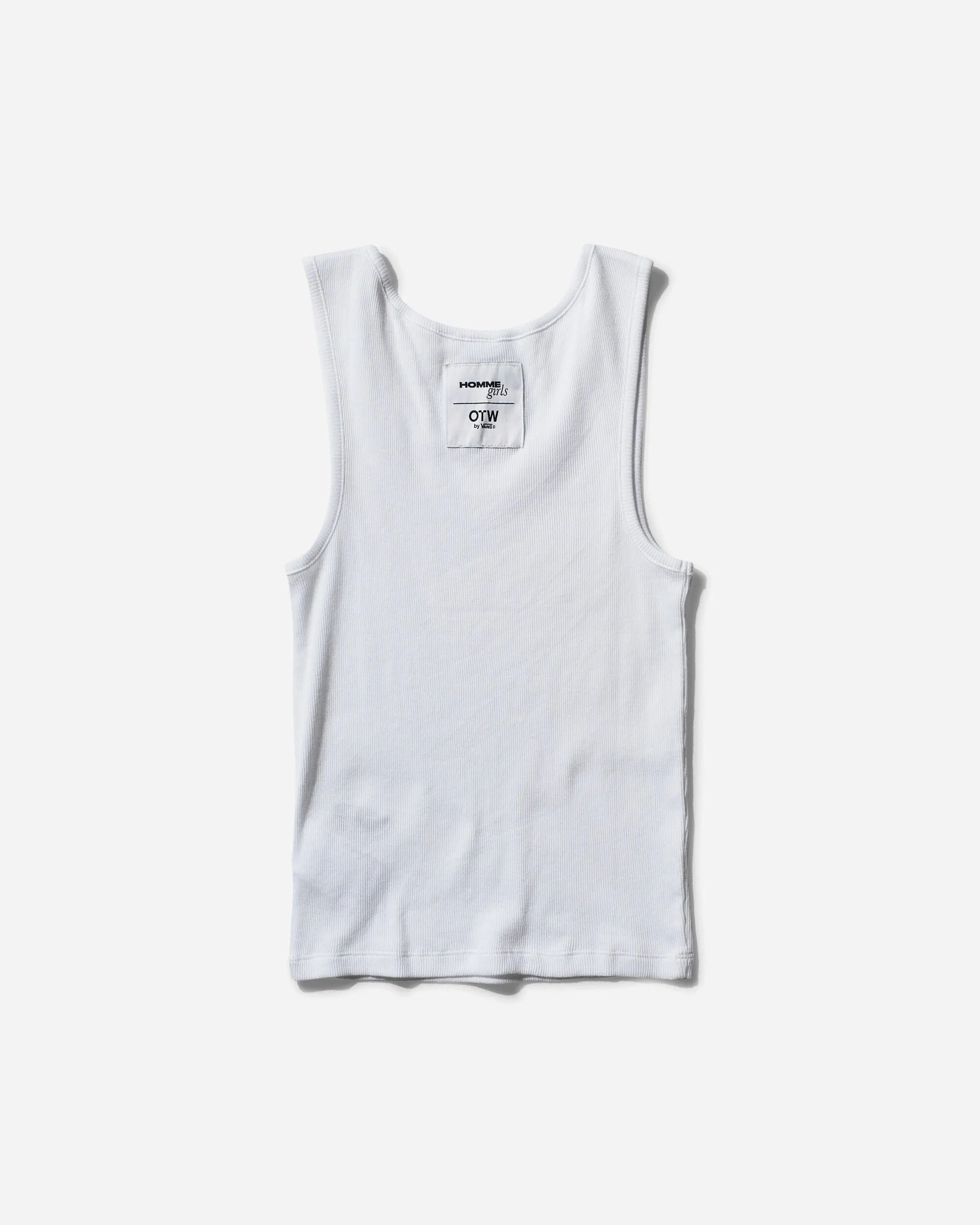 Women's HommeGirls Tank Top White