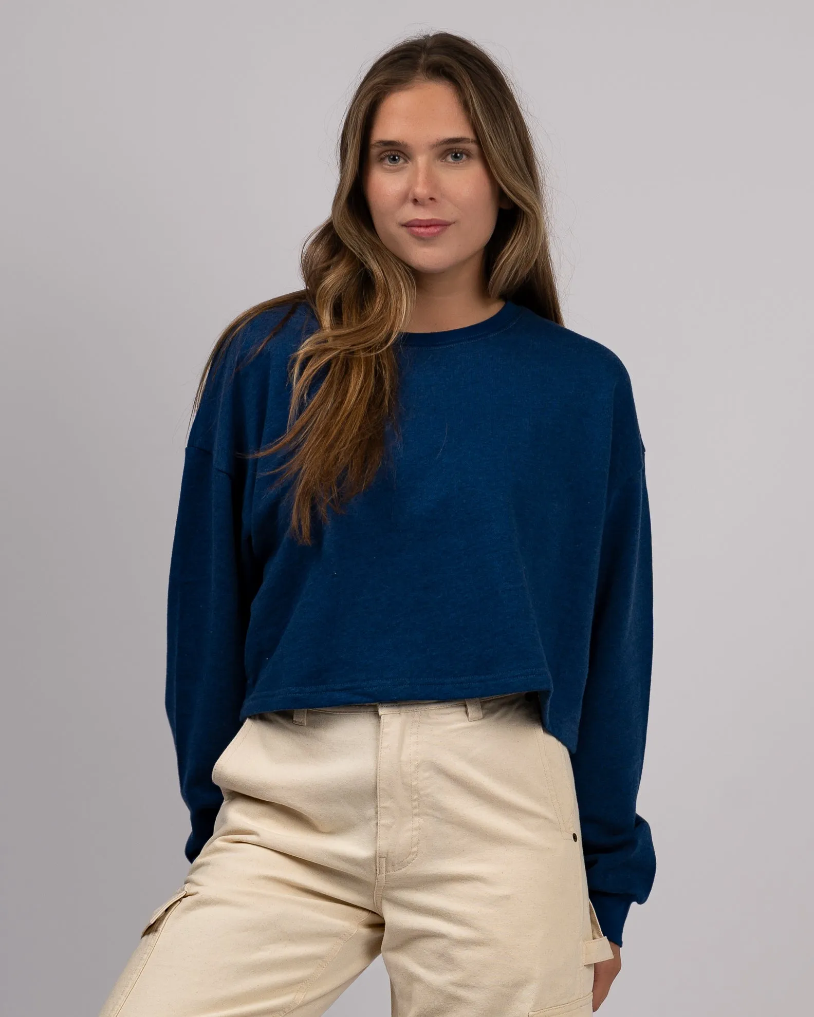 Women's Indigo Crewneck Sweatshirt