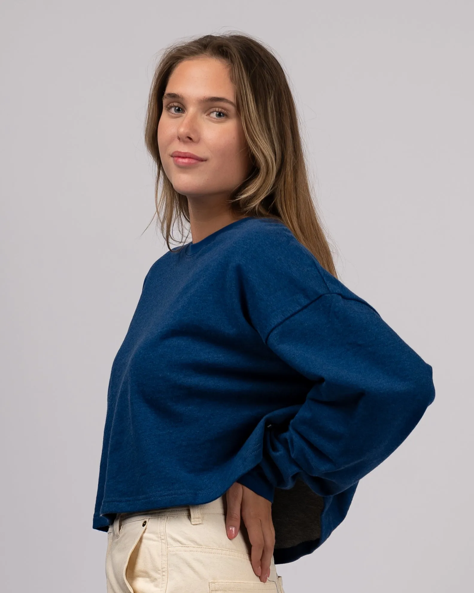 Women's Indigo Crewneck Sweatshirt