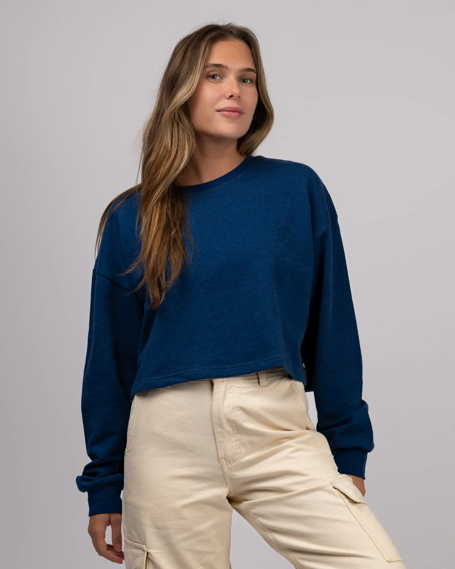Women's Indigo Crewneck Sweatshirt