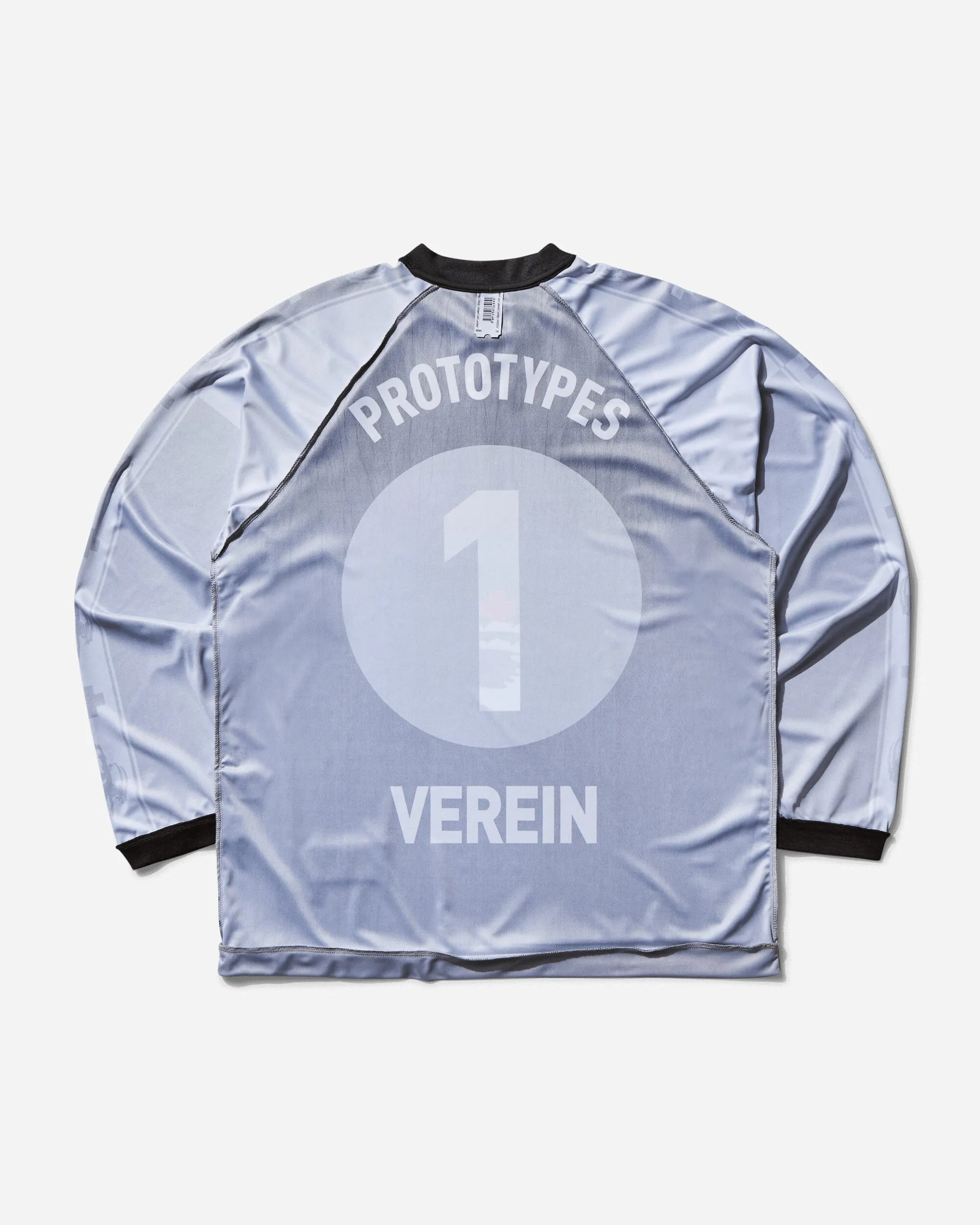 Women's Inside-Out Football Longsleeve Top Grey