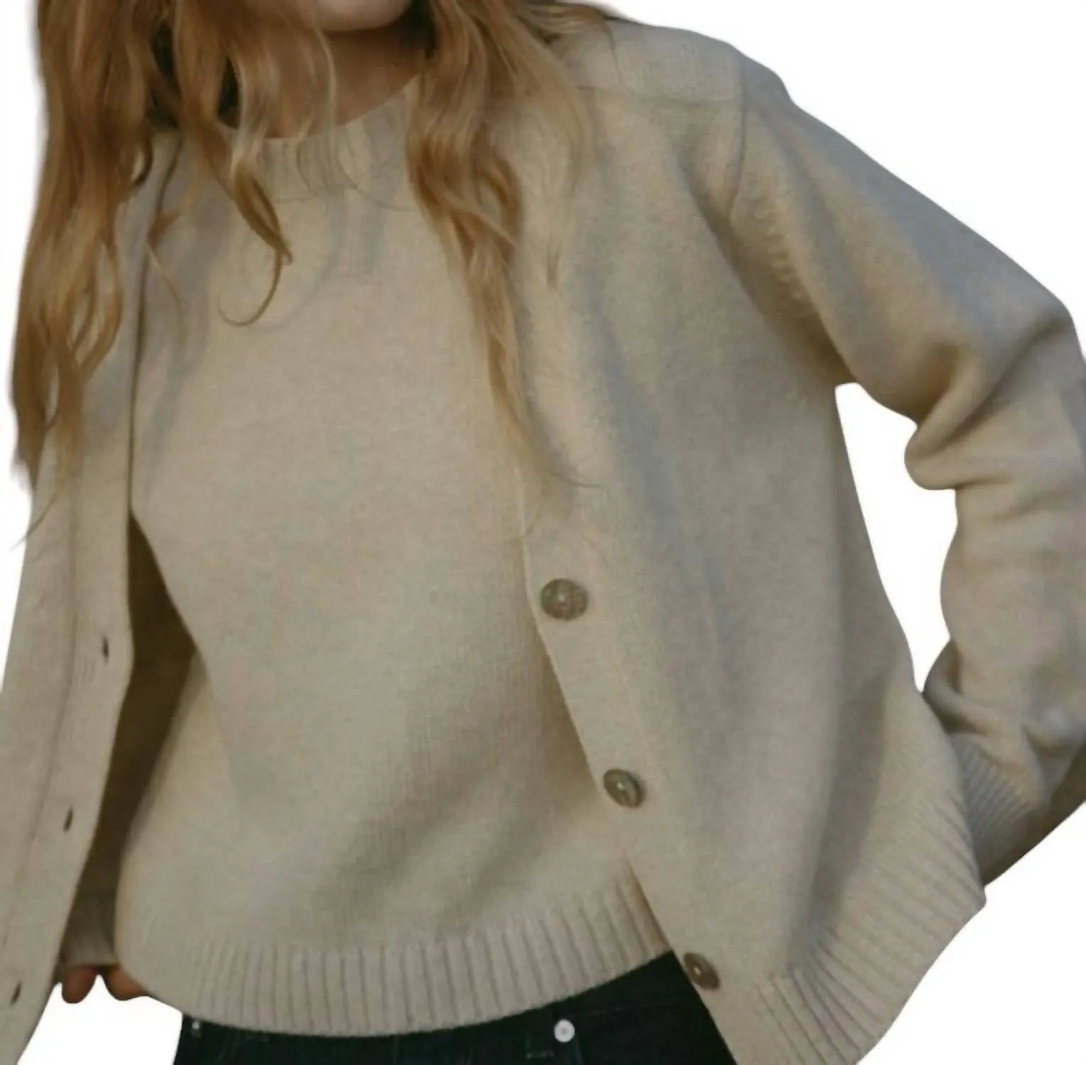 Women's Josie Vest In Oatmeal