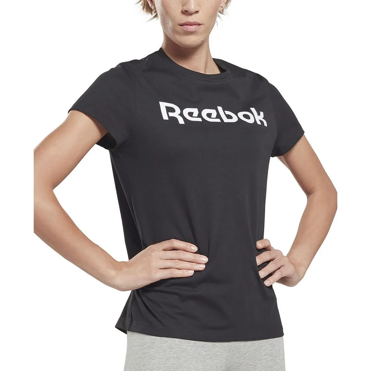 Womens Knit Logo Pullover Top