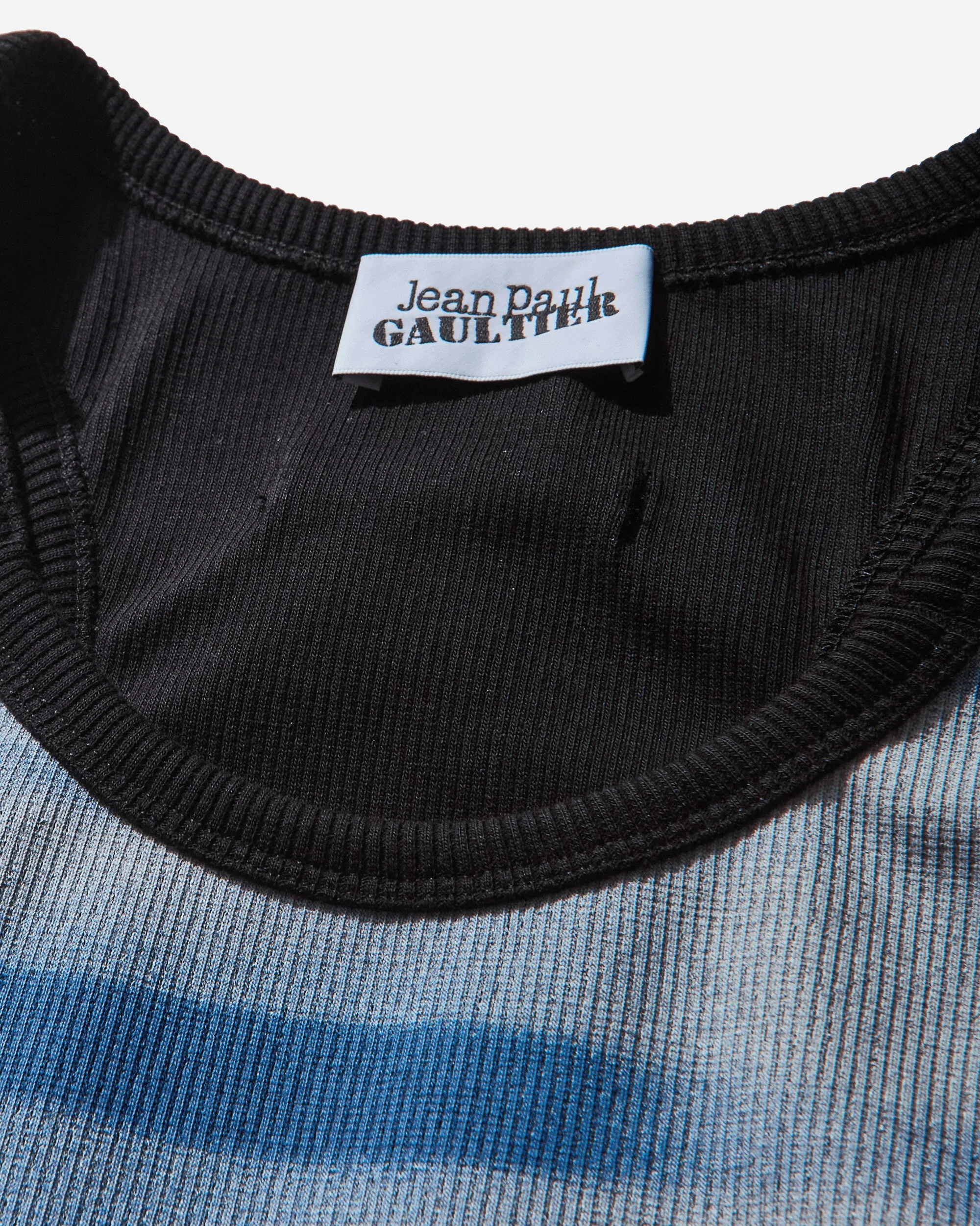 Women's “Le Male” Tank Top Black / Blue