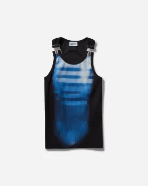 Women's “Le Male” Tank Top Black / Blue