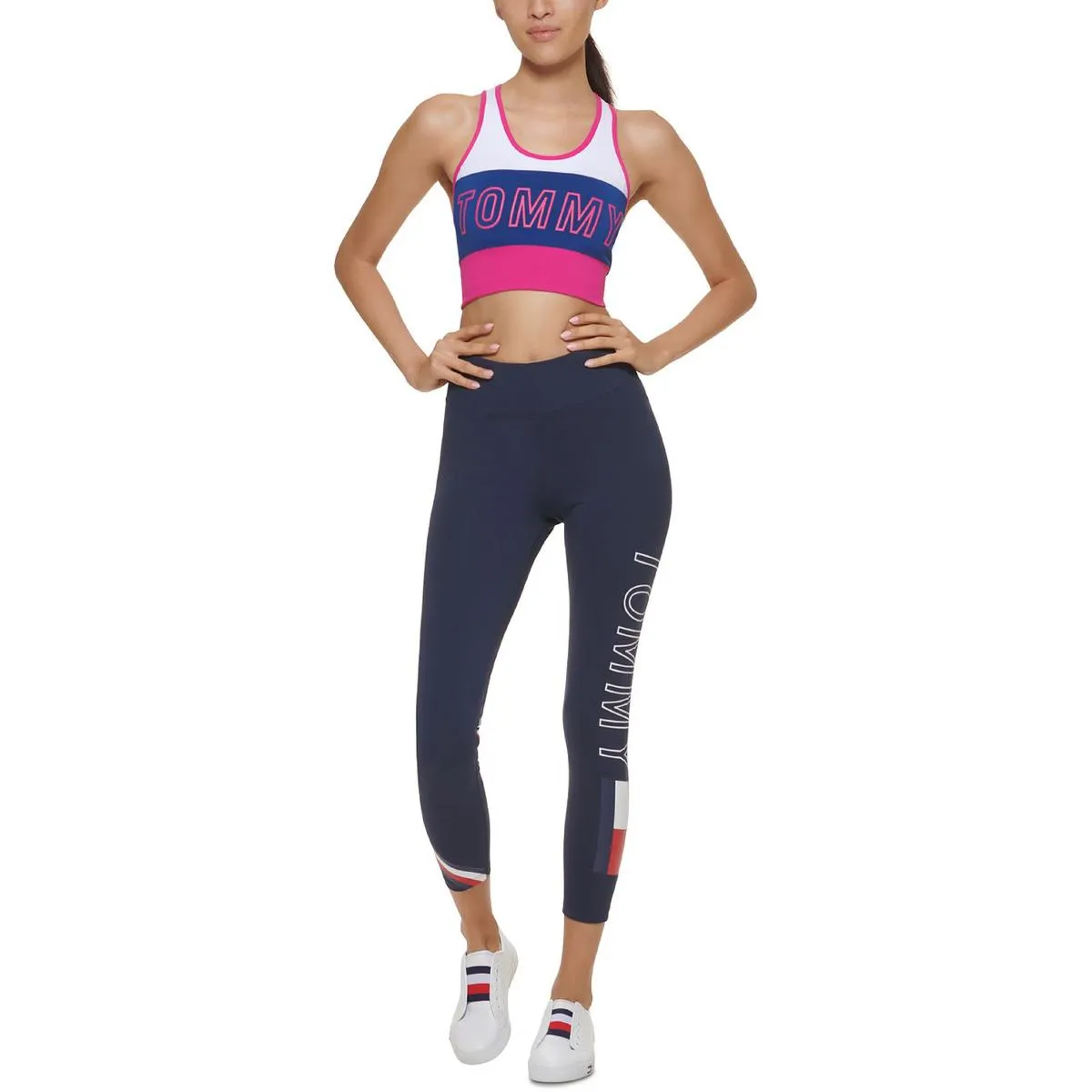 Womens Logo Activewear Sports Bra