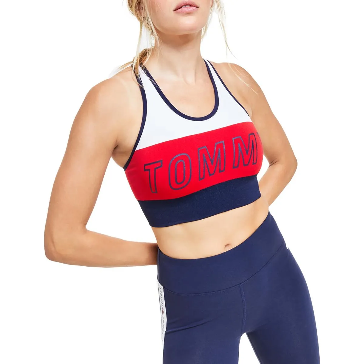 Womens Logo Activewear Sports Bra