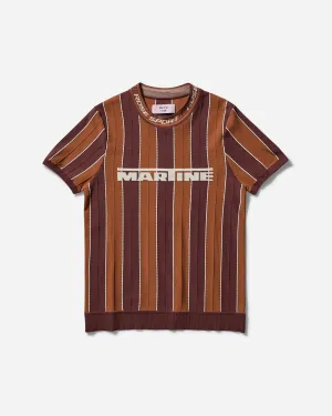 Women's Logo Tight T-Shirt Brown