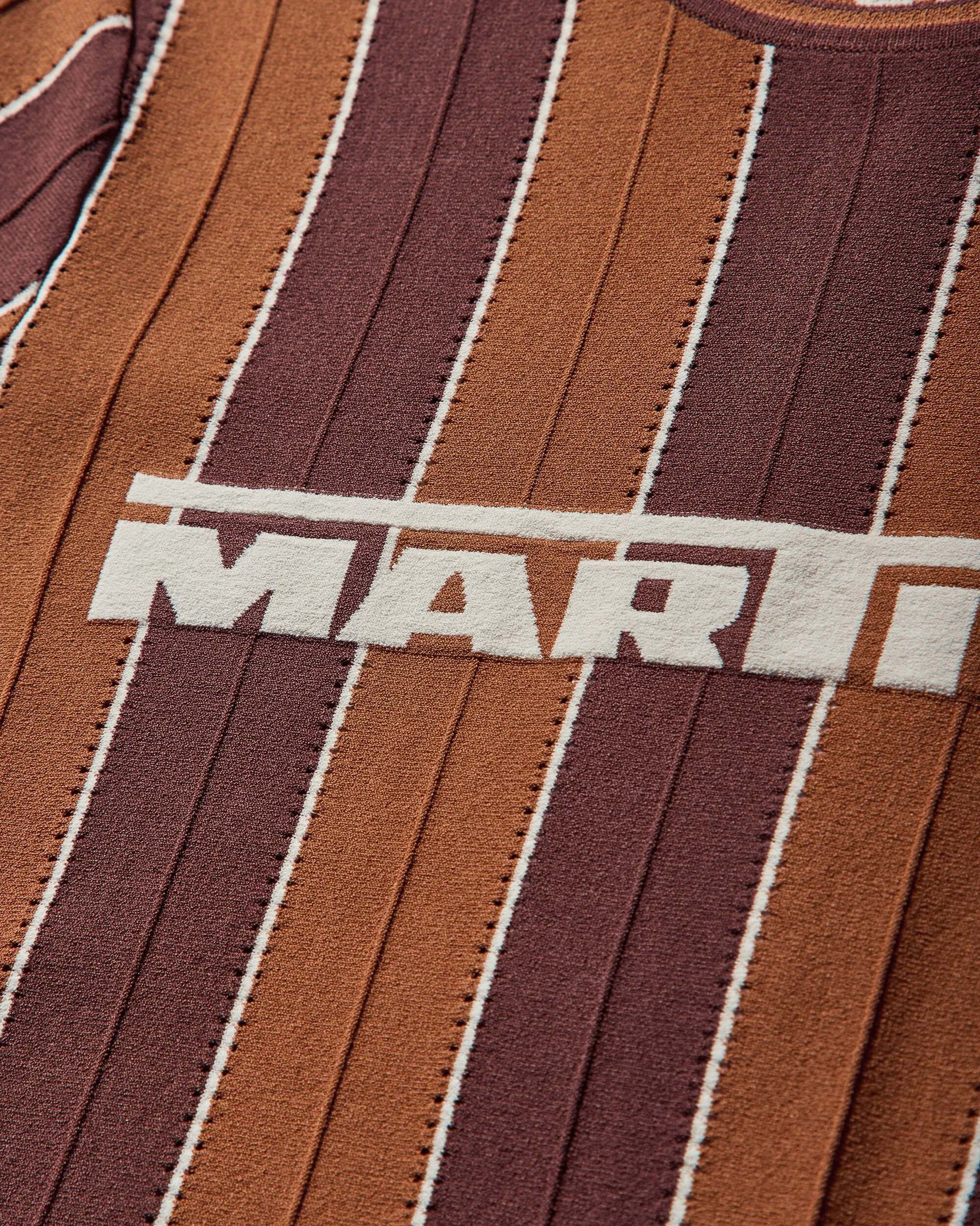 Women's Logo Tight T-Shirt Brown
