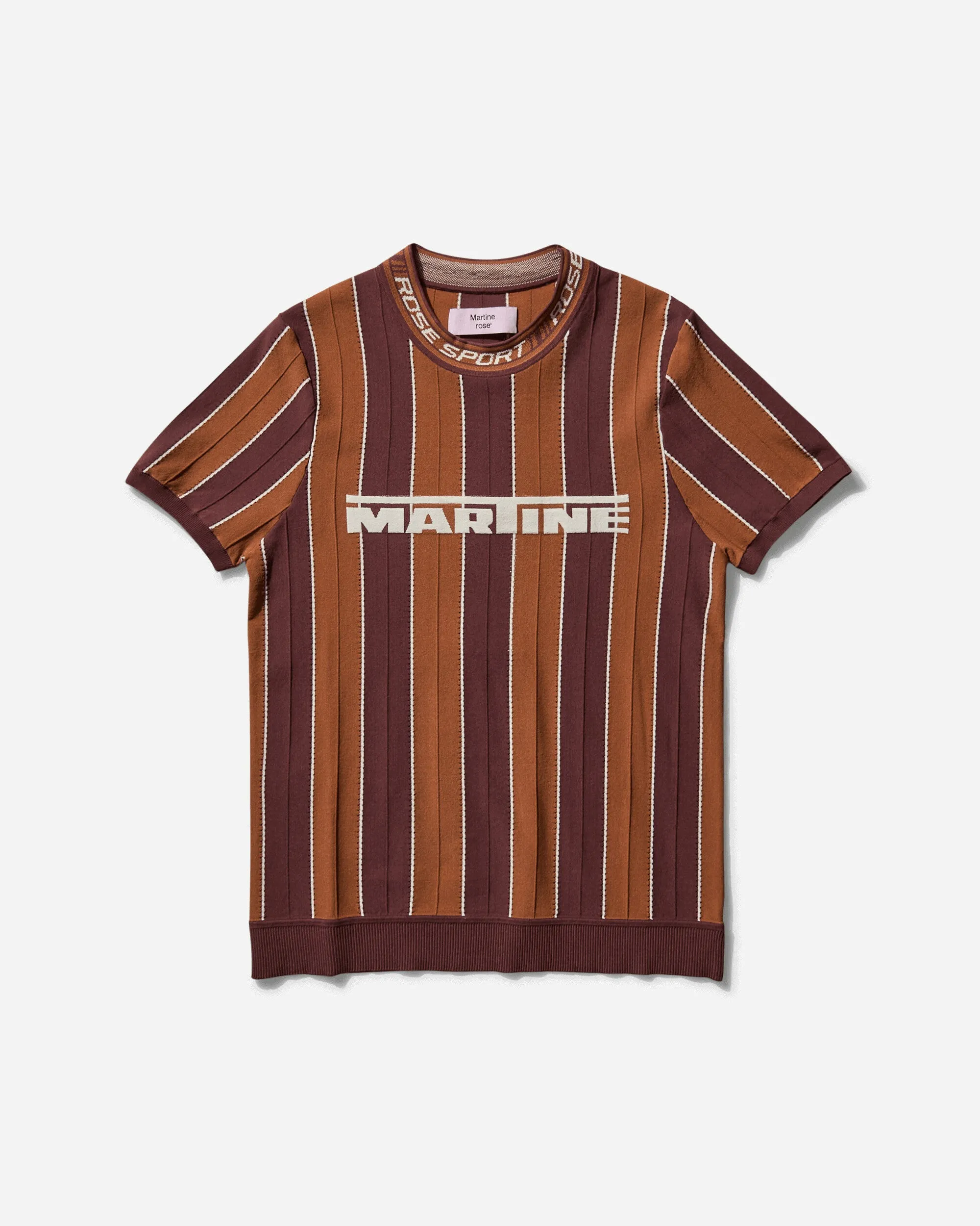 Women's Logo Tight T-Shirt Brown