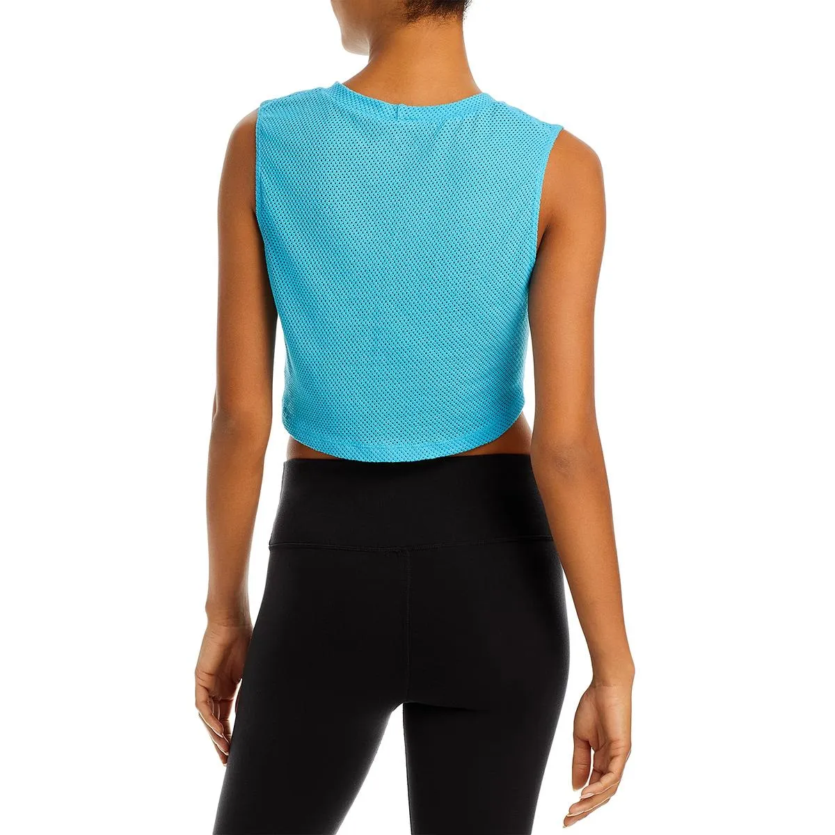 Womens Mesh Muscle Crop Top