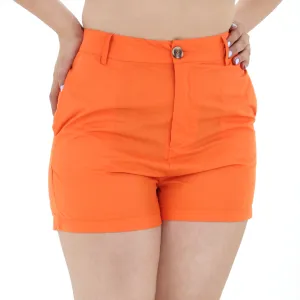 Women's Nylon Short,Orange