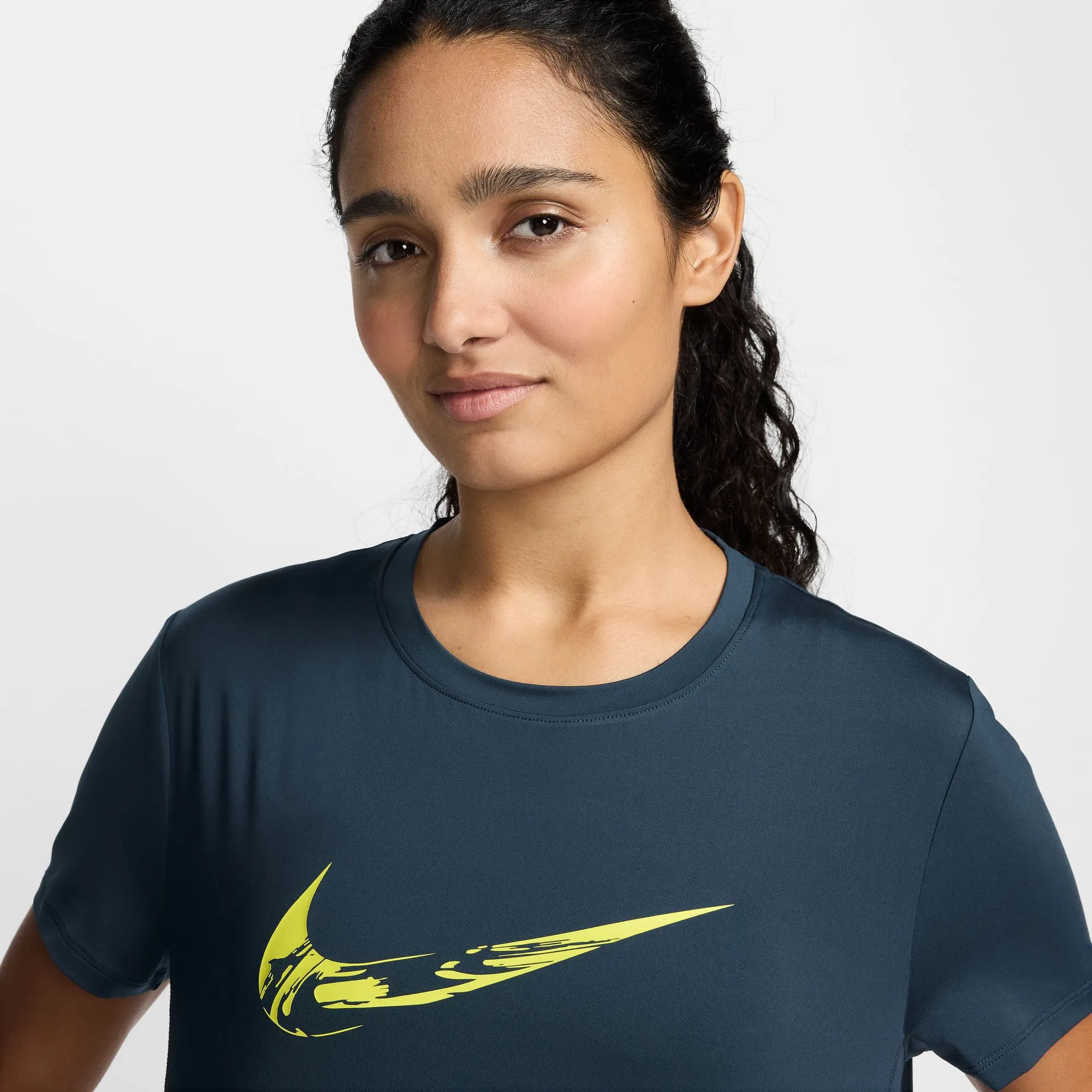 Women's One Dri-FIT Short-Sleeve Graphic Running Top