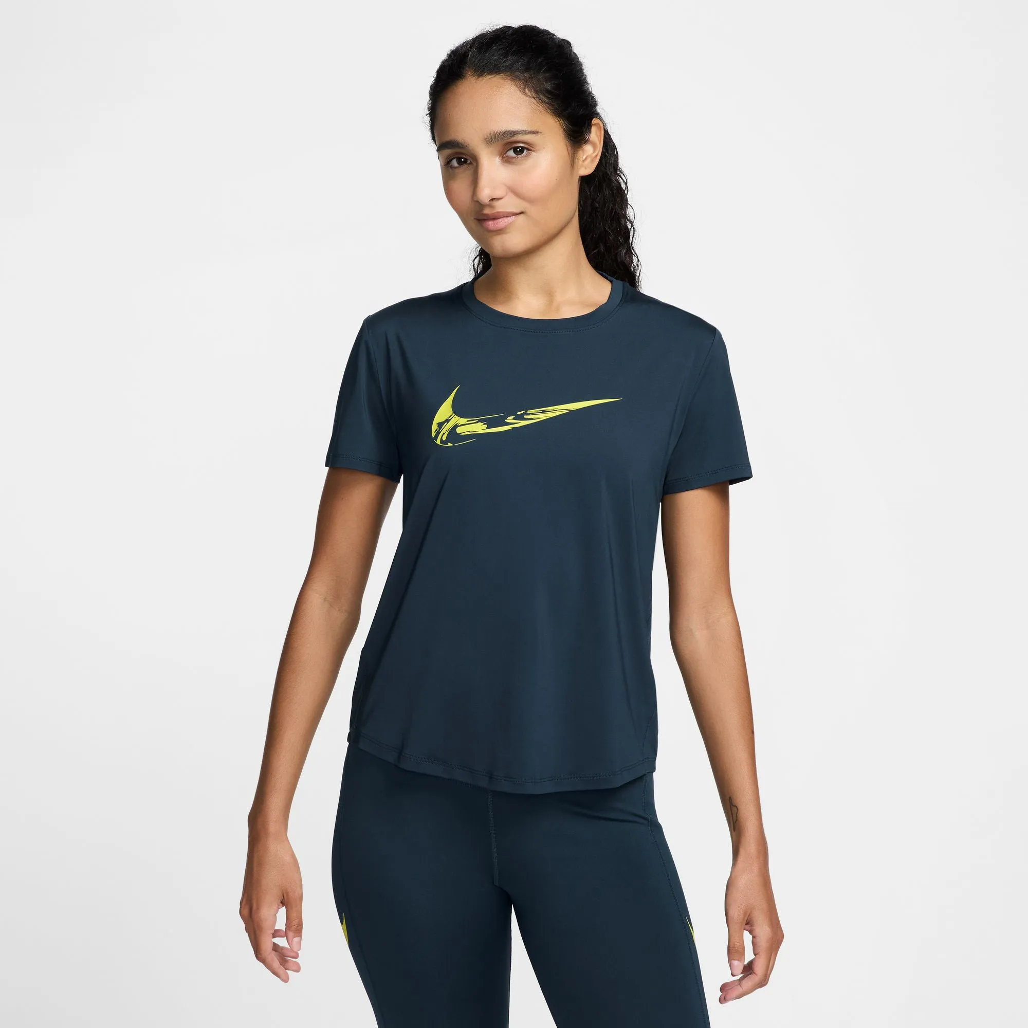 Women's One Dri-FIT Short-Sleeve Graphic Running Top