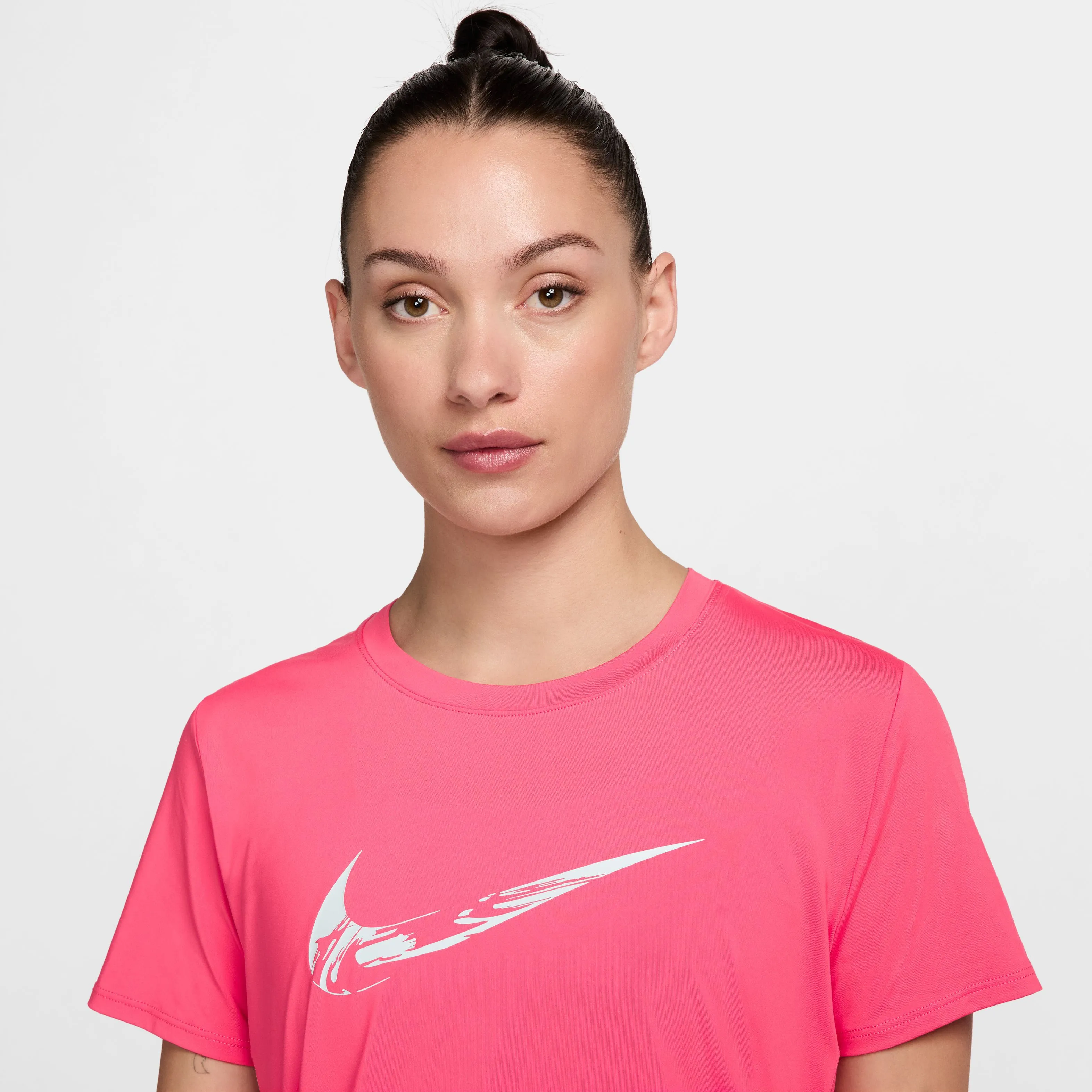Women's One Dri-FIT Short-Sleeve Graphic Running Top