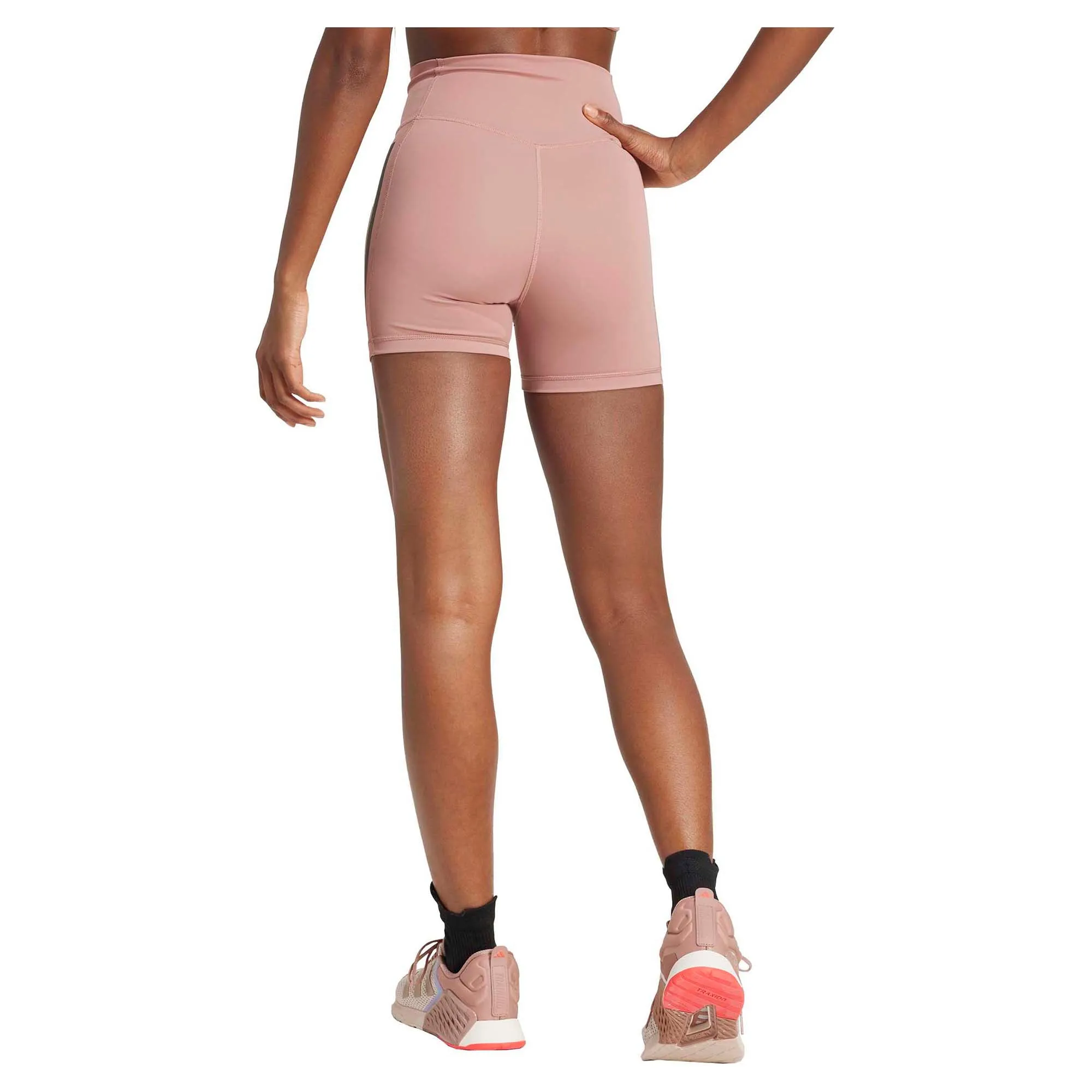 Women's Optime 3-Stripes 1/4 4 Inch Bike Shorts