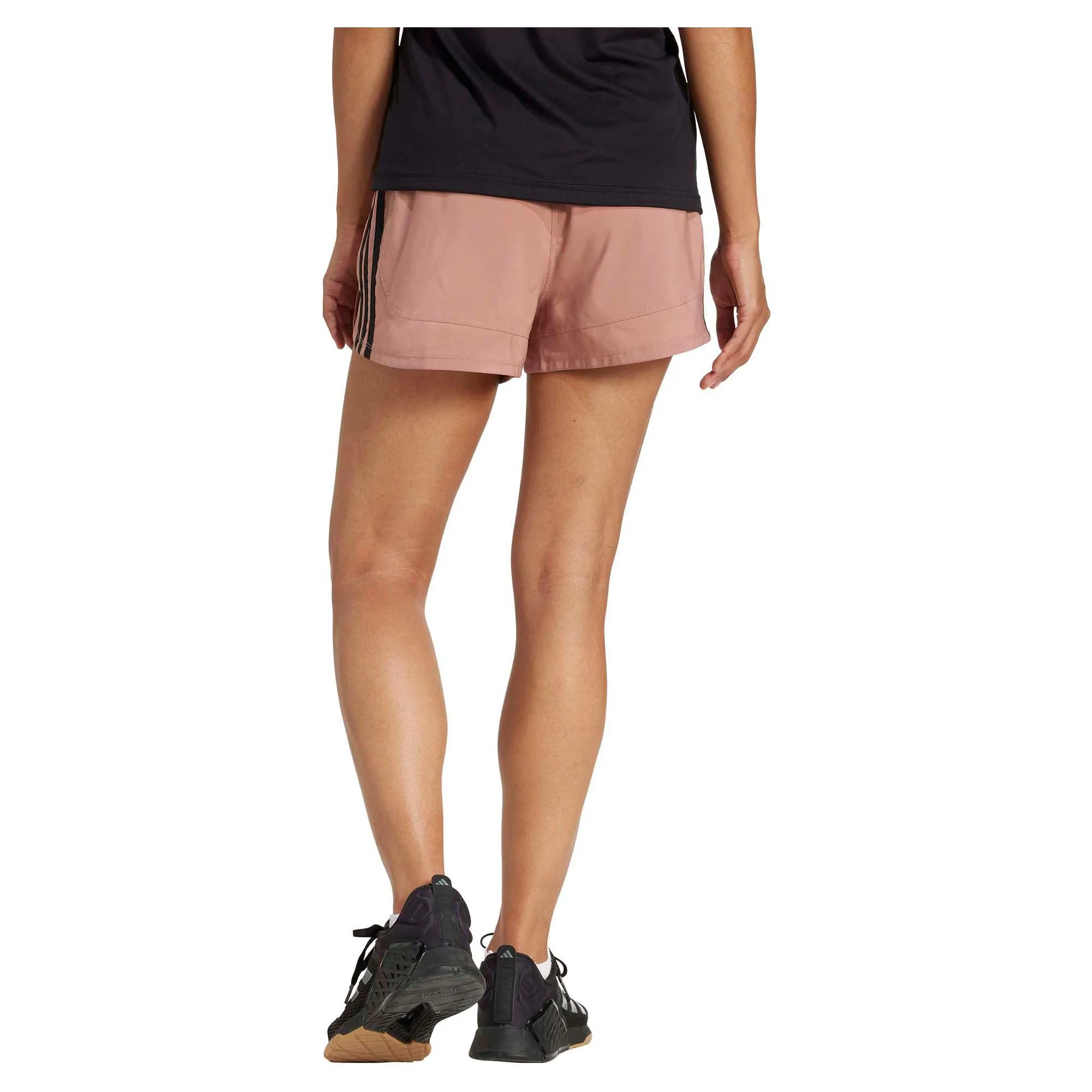 Women's Pacer Training 3-Stripes Woven High-Rise 5 Inch Shorts