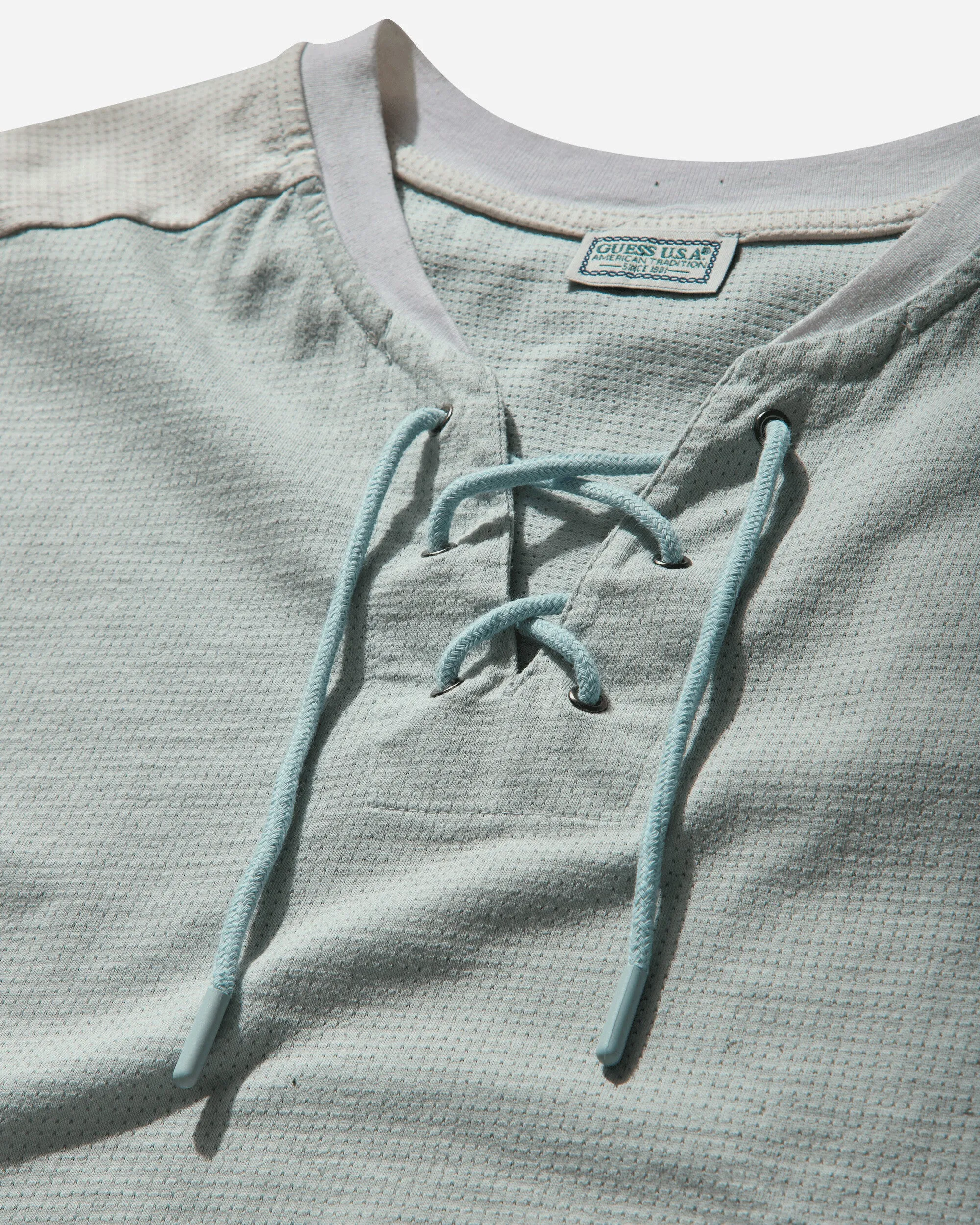 Women's Piqué Mesh T-Shirt Minty Green