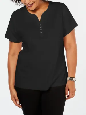 Women's Plain Top,Black