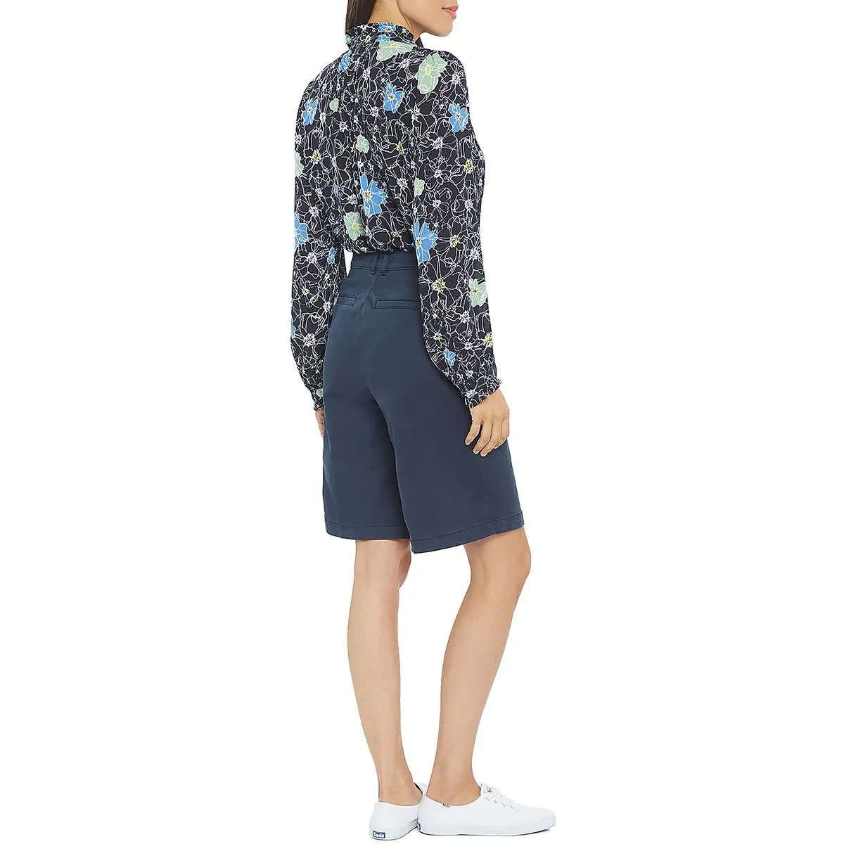 Womens Relaxed Short Bermuda Shorts