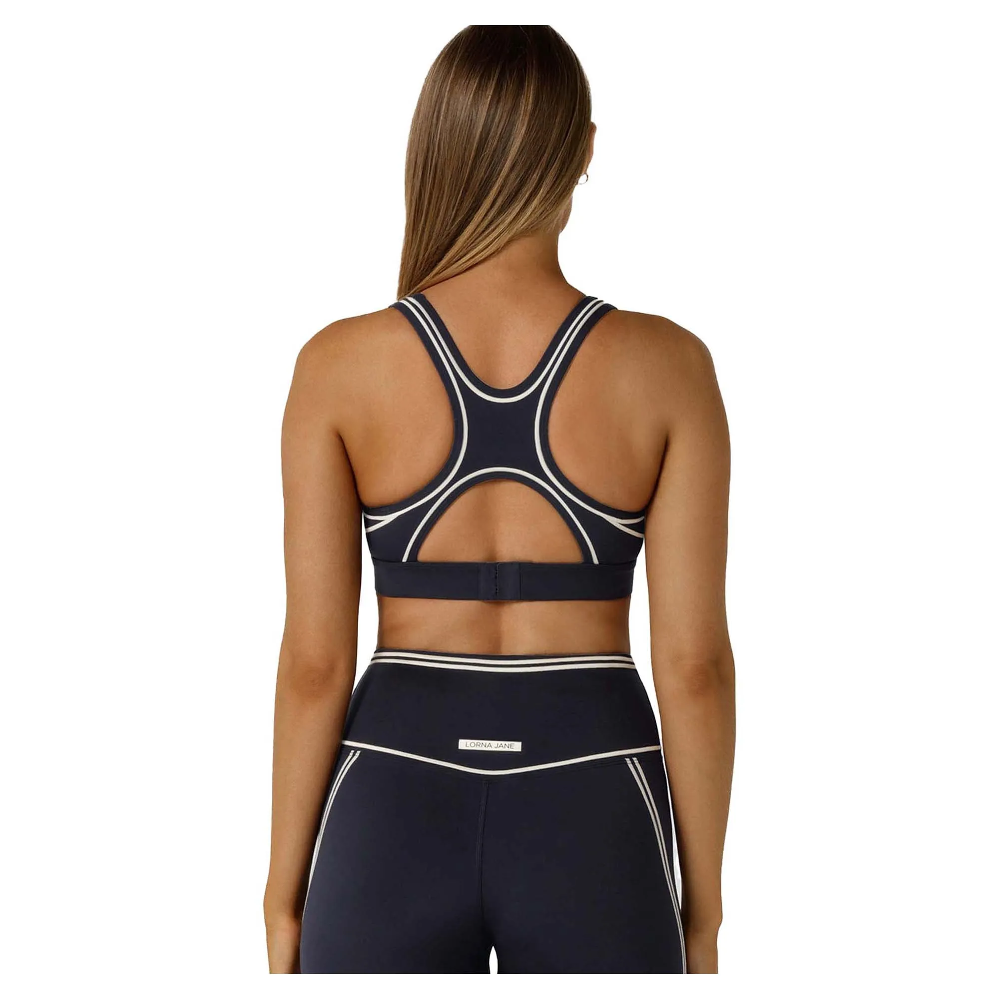 Women's Retro Track High Support Sports Bra