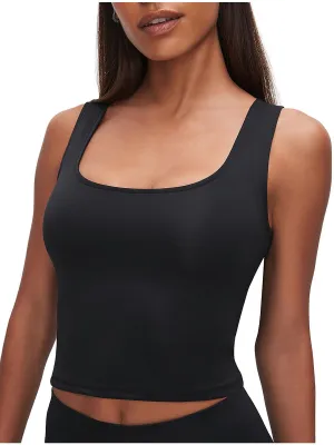 Womens Scoop Neck Sleeveless Tank Top