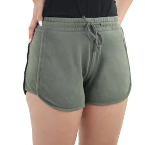 Women's Solid Mini Short,Olive