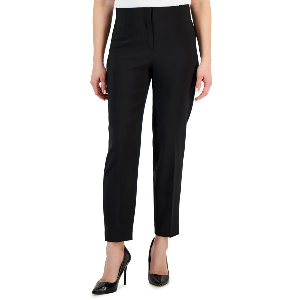 Womens Stretch Work Day Wear Dress Pants