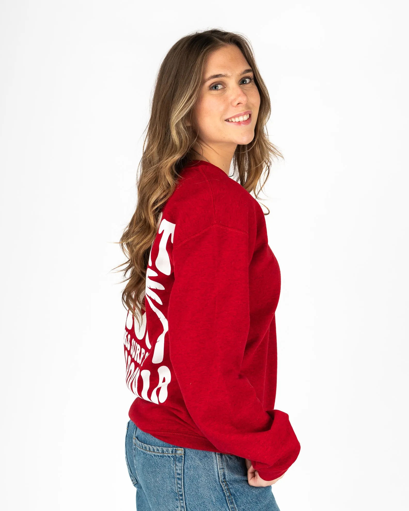 Women's Sway NB Crewneck Sweatshirt - Red