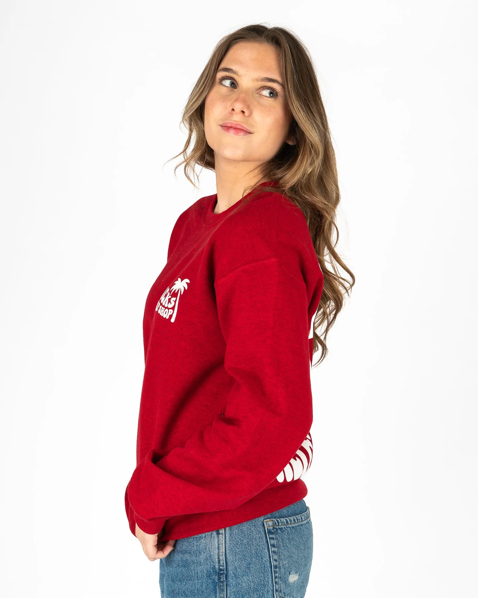 Women's Sway NB Crewneck Sweatshirt - Red
