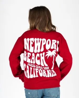 Women's Sway NB Crewneck Sweatshirt - Red