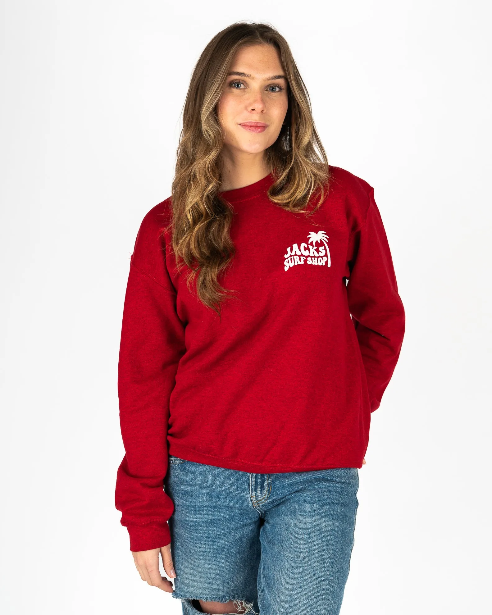 Women's Sway NB Crewneck Sweatshirt - Red