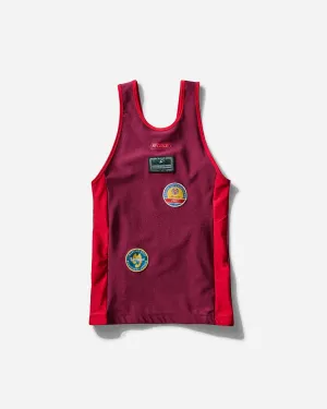 Women's Swim Vest Red / Burgundy