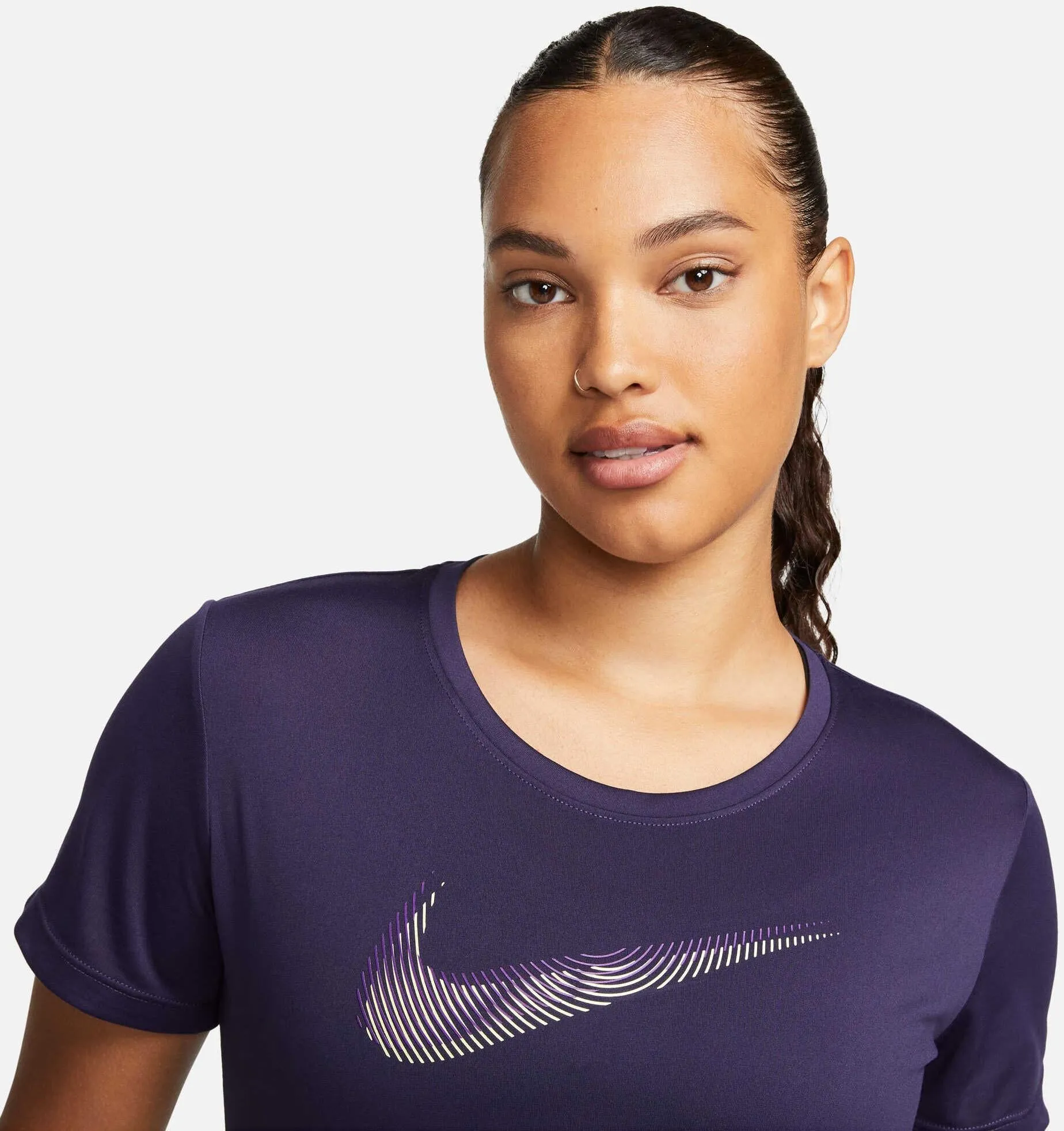 Women's Swoosh Short-Sleeve Running Top
