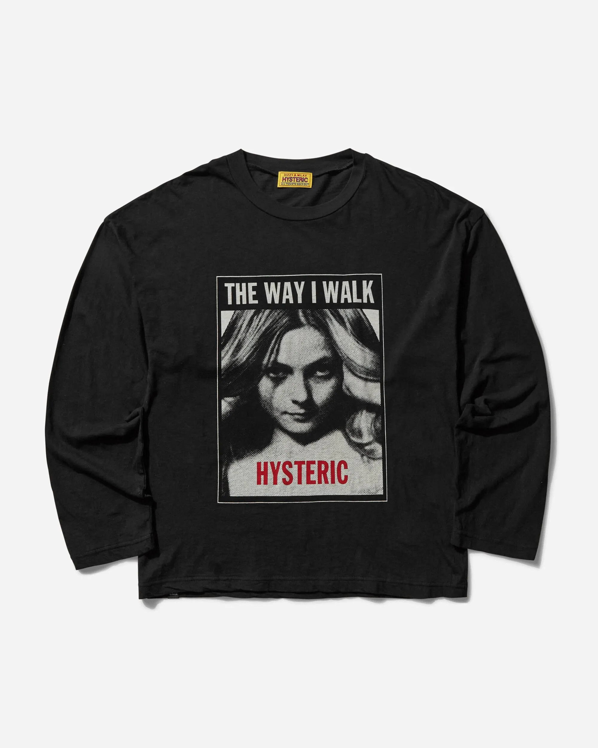 Women's The Way I Walk Longsleeve T-Shirt Black
