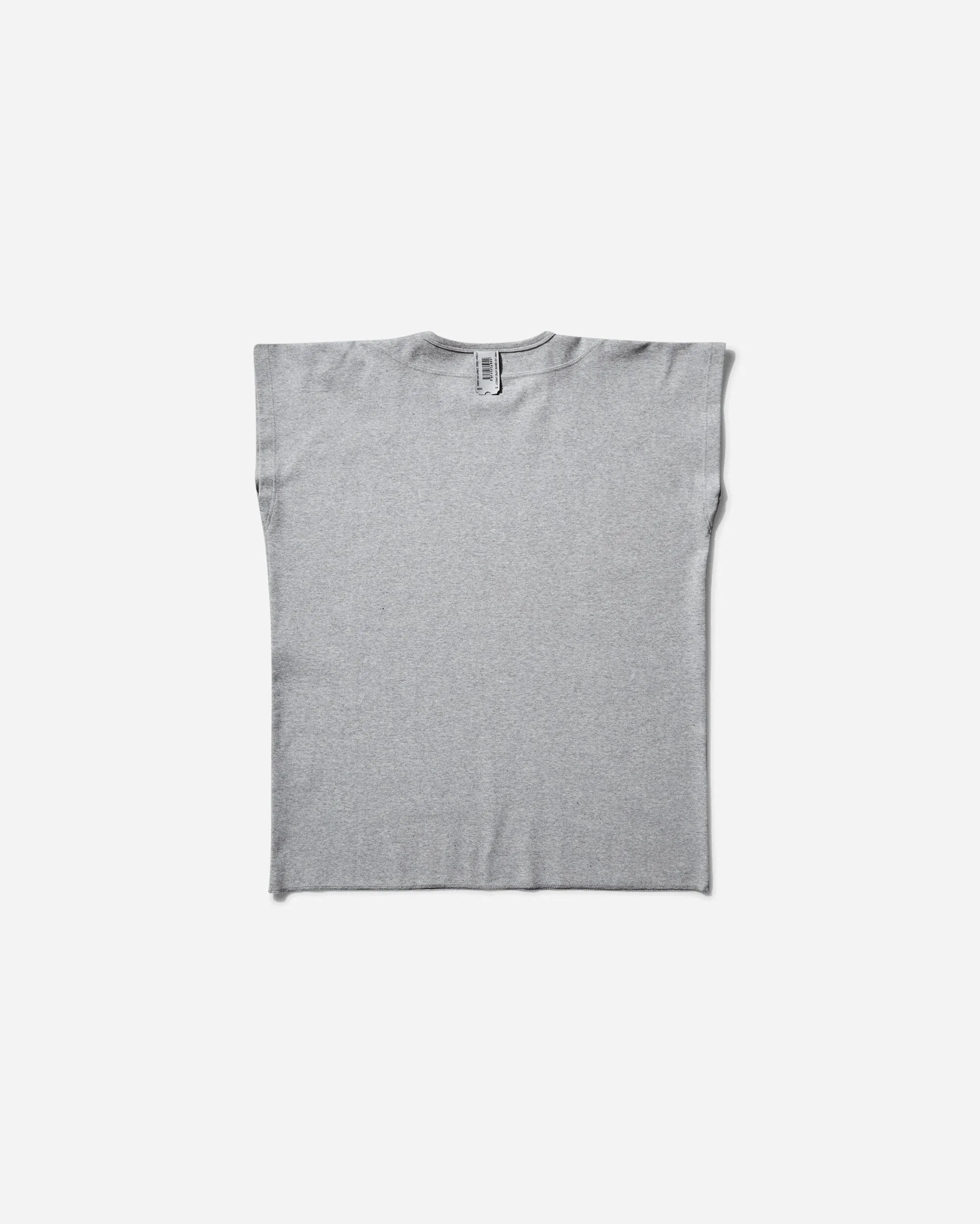 Women's Waffle Muscle T-Shirt Grey