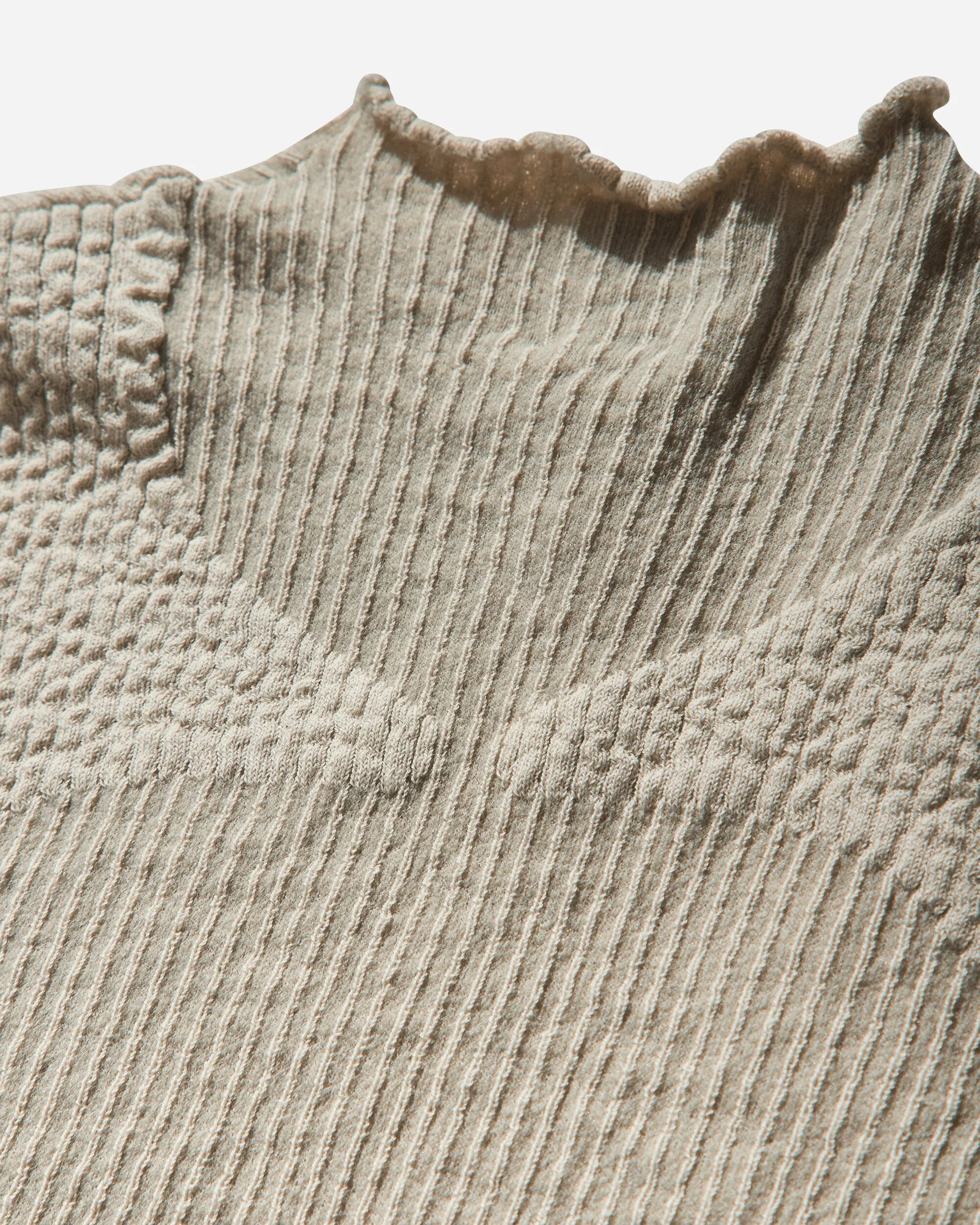 Women's Wavy Tank Top Light Beige