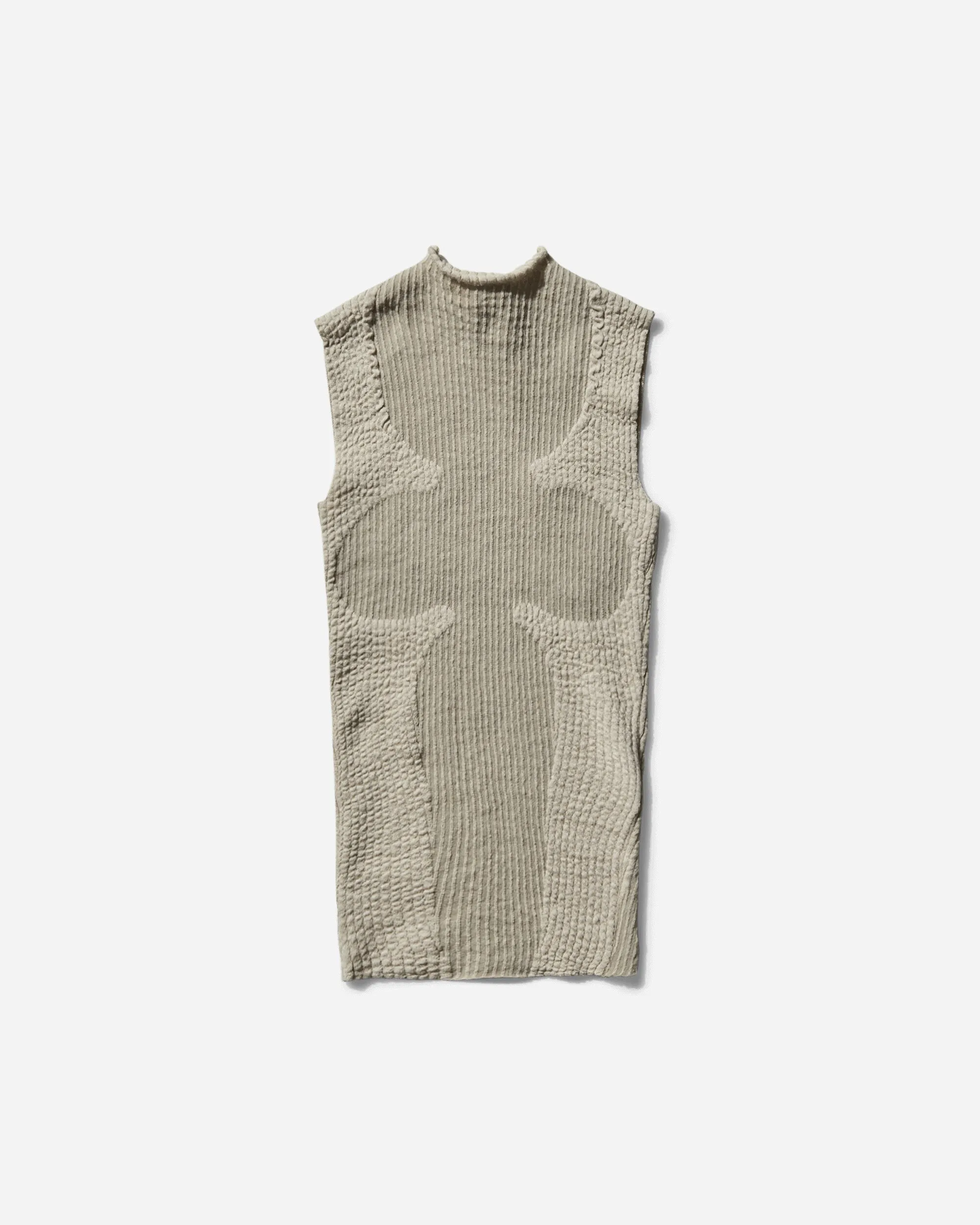 Women's Wavy Tank Top Light Beige