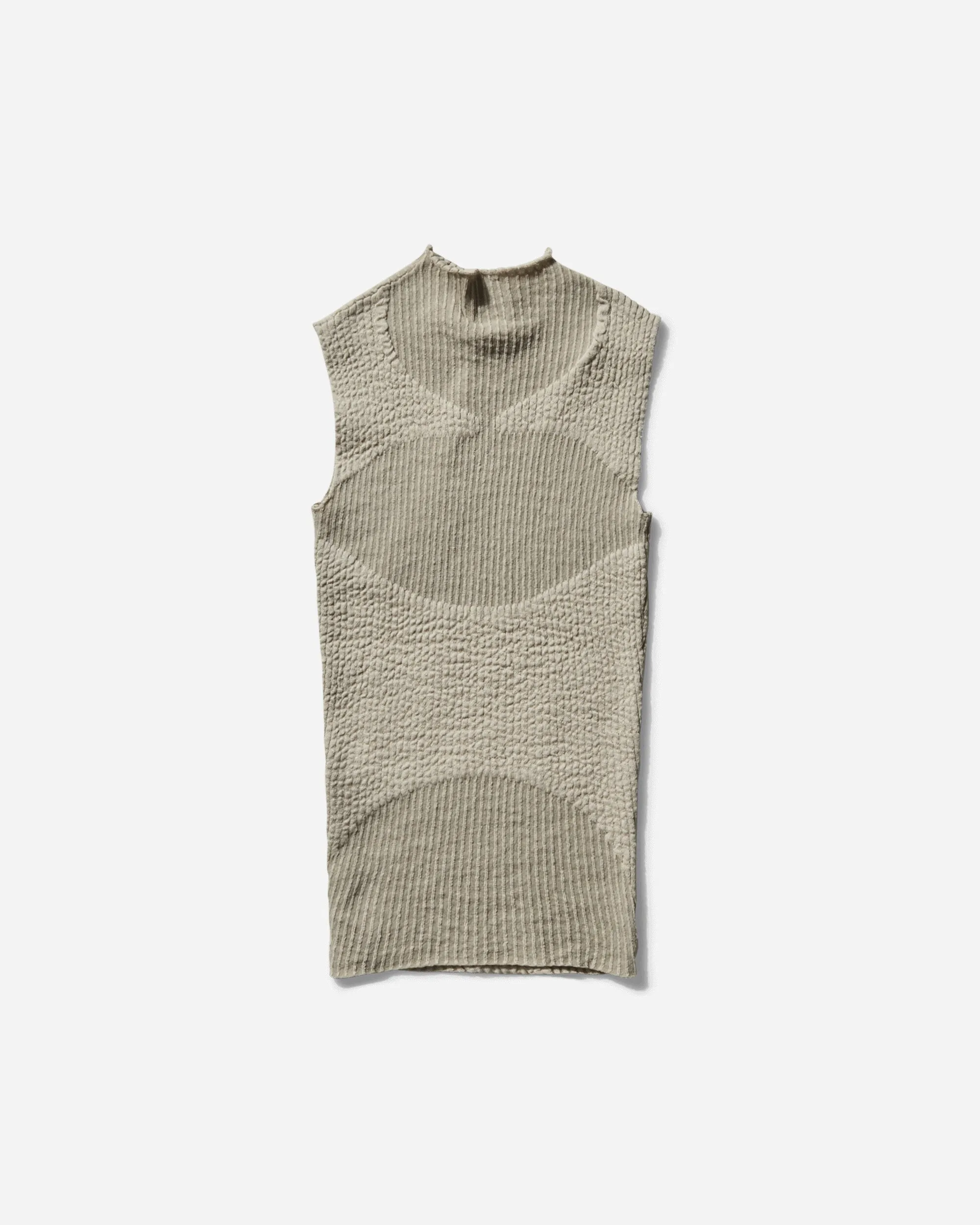 Women's Wavy Tank Top Light Beige