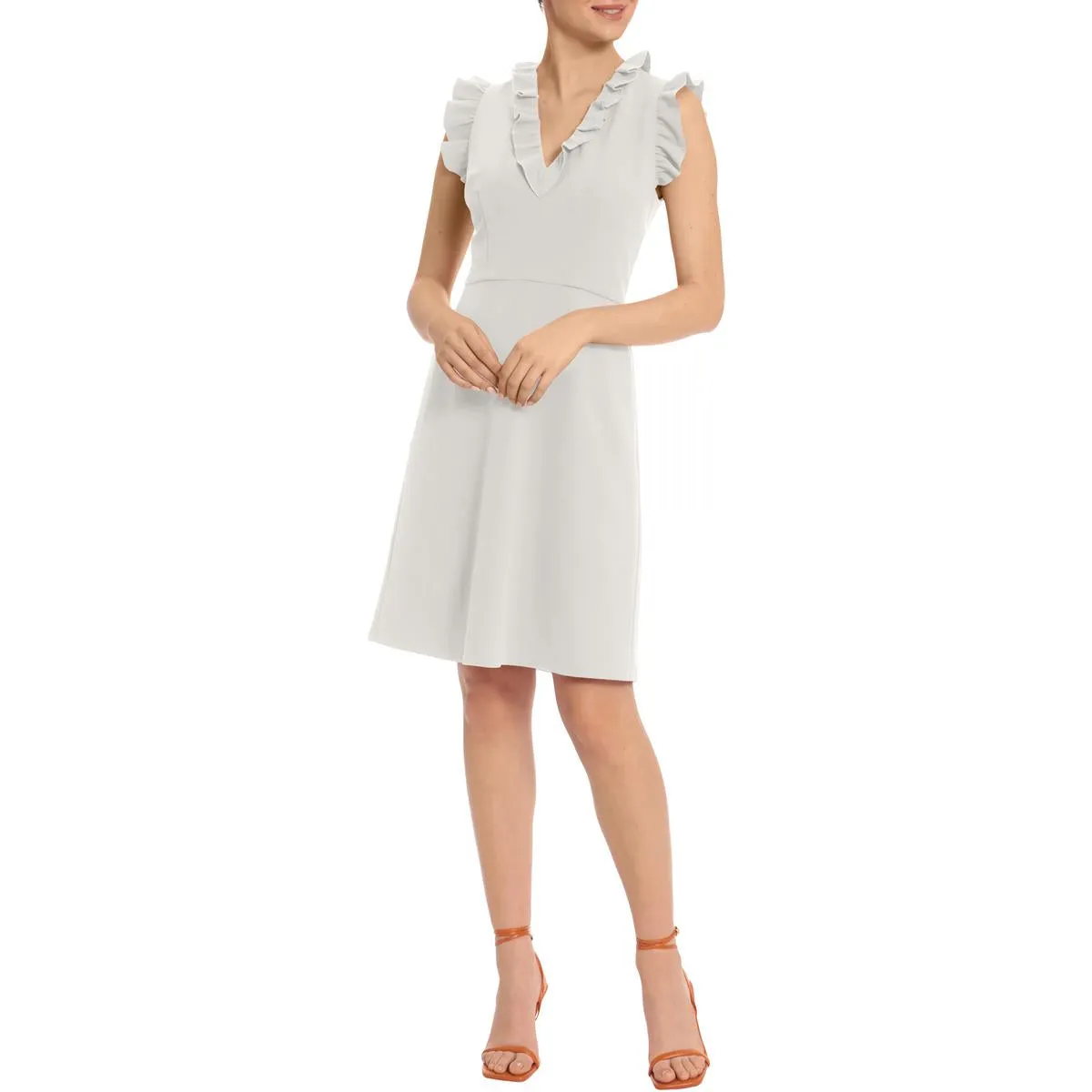 Womens Work Short Sheath Dress