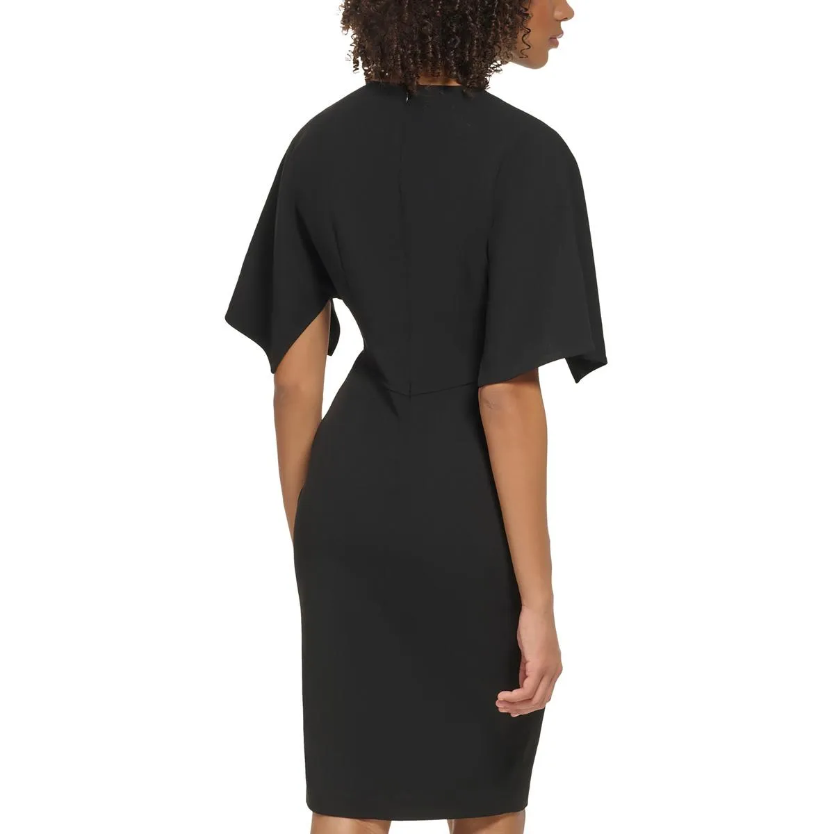 Womens Work Short Sheath Dress