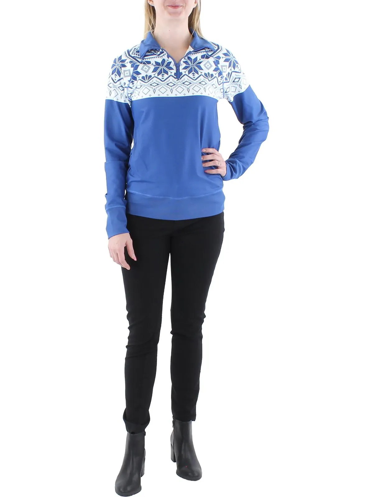 Womens Workout Activewear Pullover Top