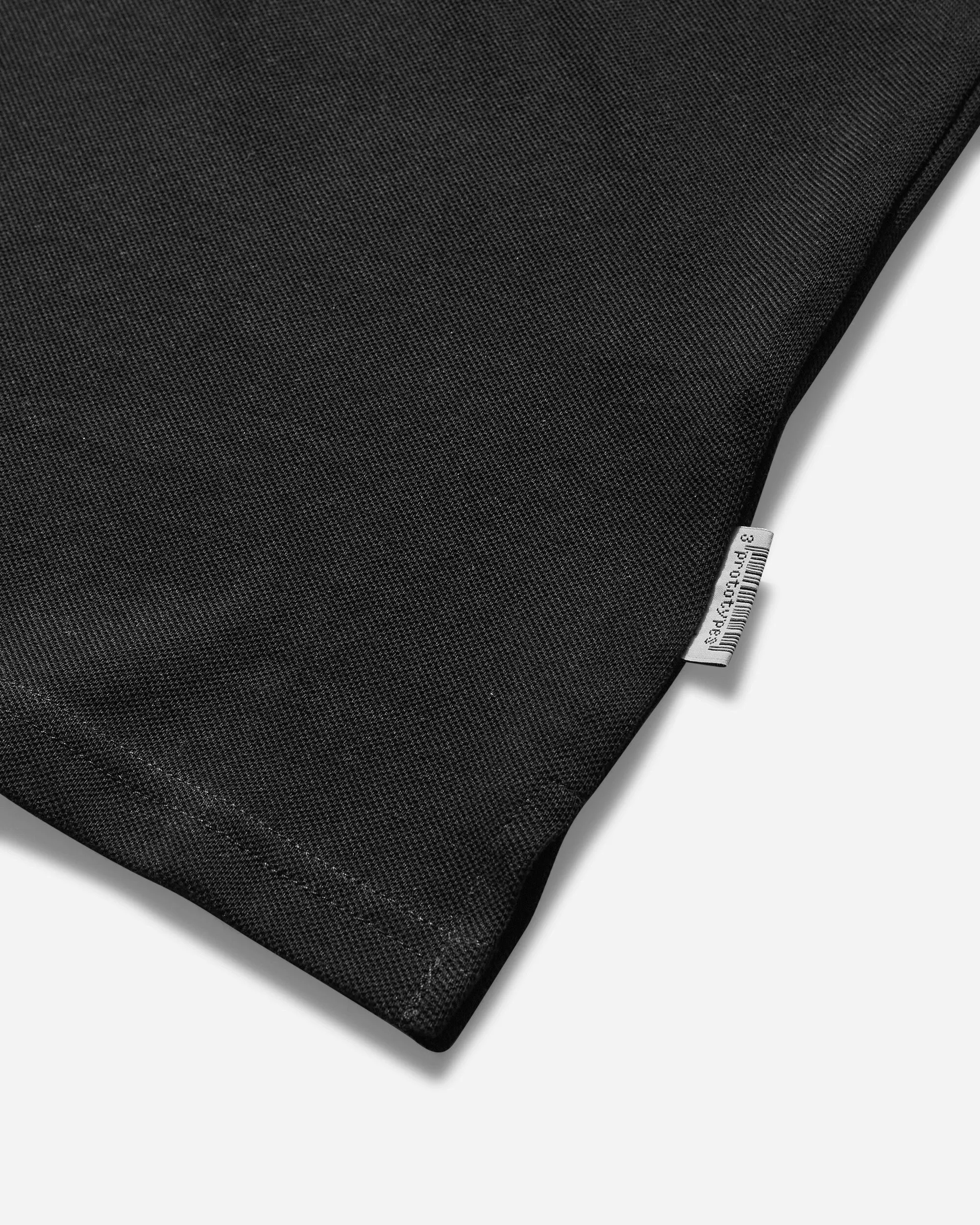 Women's Wrapped Polo Shirt Black