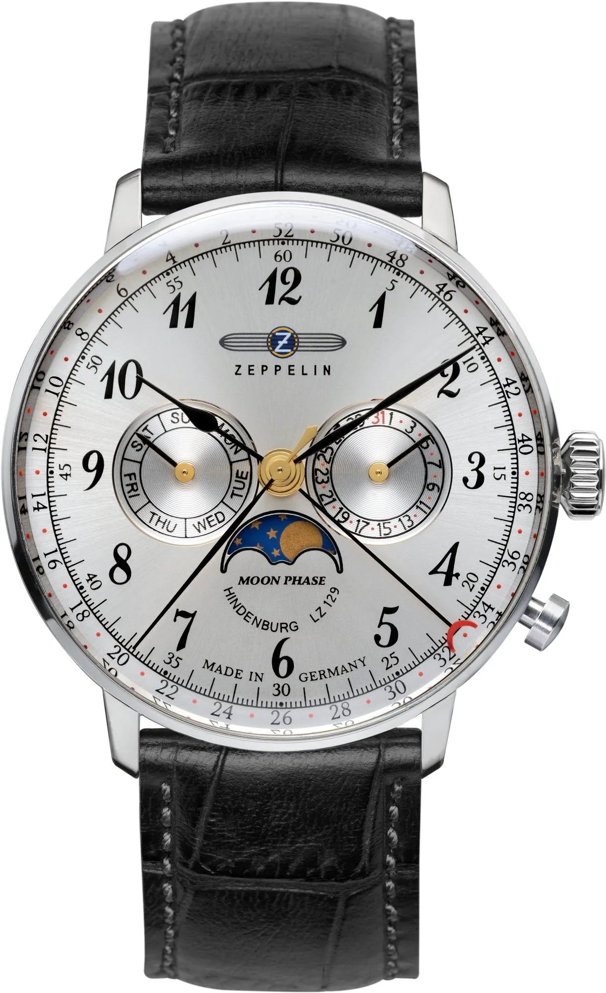 Zeppelin Watches Zeppelin LZ 129 Hindenburg Moonphase Mens Watch